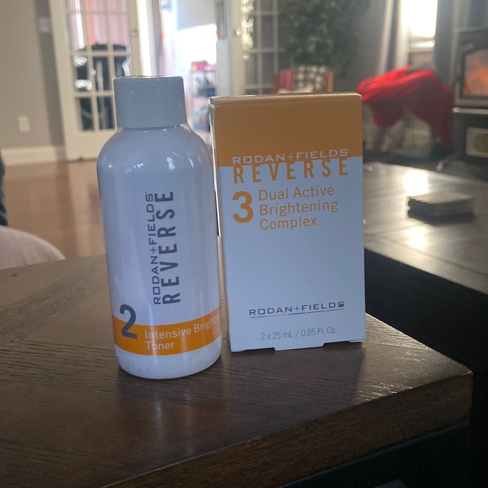 R+F REVERSE -2 INTENSIVE BRIGHTENING Toner & 3 Dual active brightening complex
